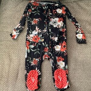 Posh peanut zippered one piece